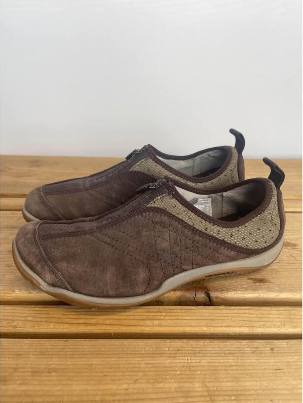 Merrell Lorelei Leather Zip Espresso Women's Size 7.5 EU38